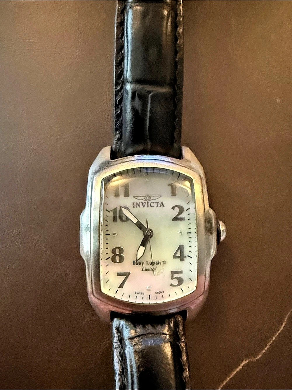 Invicta Baby Lupah II Limited Rectangular Watch in Brown